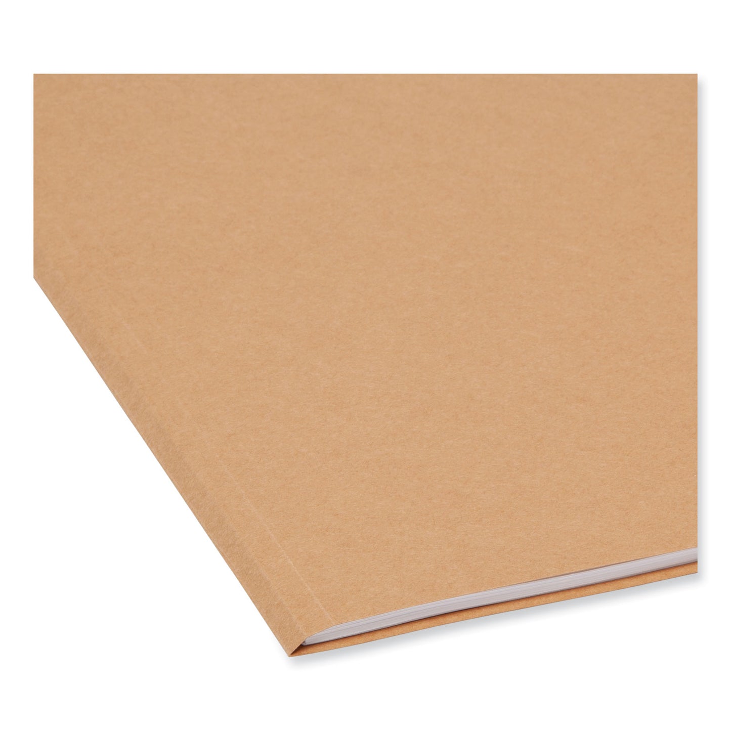 Smead Heavyweight Kraft File Folder, Straight Tabs, Letter Size, 0.75" Expansion, 11-pt Kraft, Brown, 100/Box (10710)