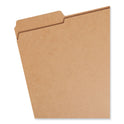 Smead Heavyweight Kraft File Folder, 1/3-Cut Tabs: Assorted, Letter Size, 0.75" Expansion, 11-pt Kraft, Brown, 100/Box (10734)
