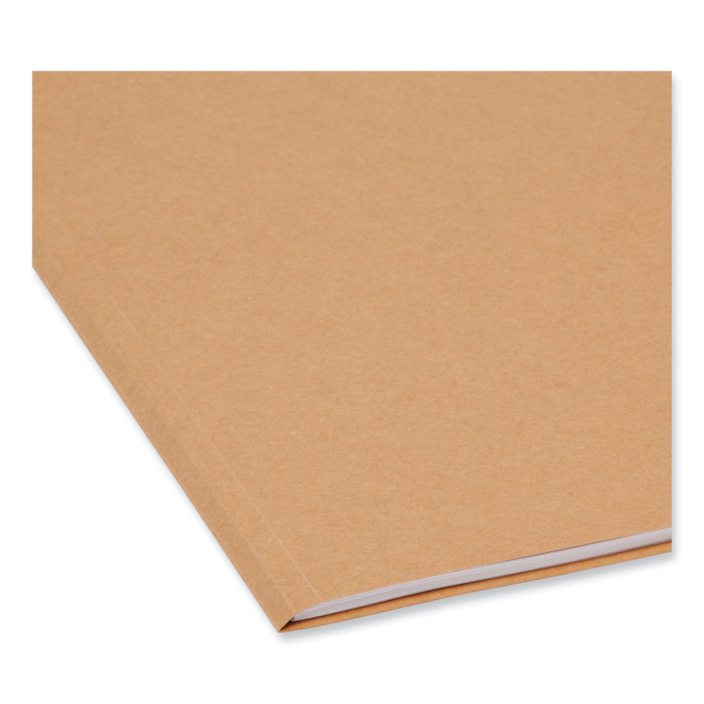 Smead Heavyweight Kraft File Folder, 1/3-Cut Tabs: Assorted, Letter Size, 0.75" Expansion, 11-pt Kraft, Brown, 100/Box (10734)