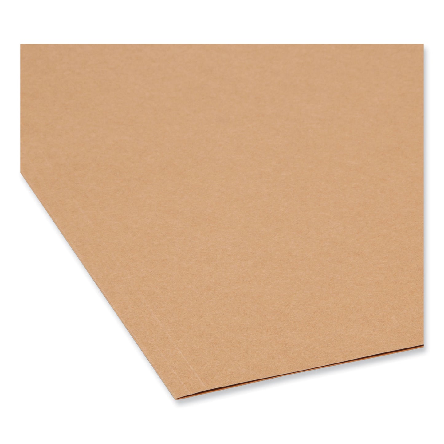 Smead Guide Height Reinforced Heavyweight Kraft File Folder, 2/5-Cut Tabs: Right of Center, Letter, 0.75" Expansion, Brown, 100/Box (10776)