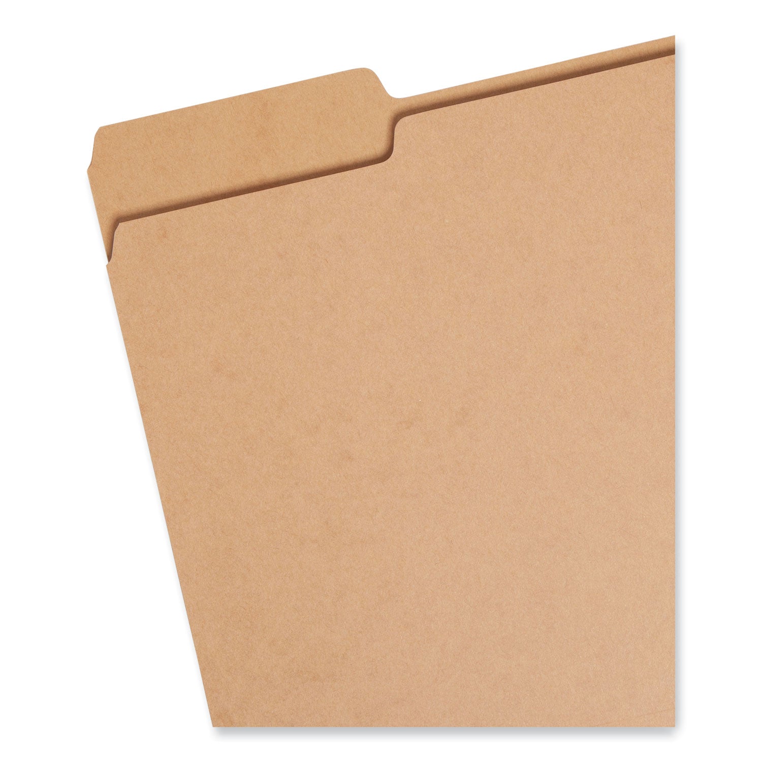 Smead Heavyweight Kraft File Folder, 1/3-Cut Tabs: Assorted, Letter Size, 0.75" Expansion, 17-pt Kraft, Brown, 50/Box (10830)