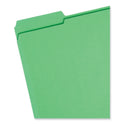 Smead Reinforced Top Tab Colored File Folders, 1/3-Cut Tabs: Assorted, Letter Size, 0.75" Expansion, Assorted Colors, 12/Pack (11641)