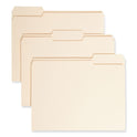 Smead Manila File Folders, 1/3-Cut Tabs: Assorted, Letter Size, 0.75" Expansion, Manila, 24/Pack (11928)