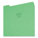 Smead Colored File Folders, 1/3-Cut Tabs: Assorted, Letter Size, 0.75" Expansion, Assorted: Blue/Green/Orange/Red/Yellow, 100/Box (11943)