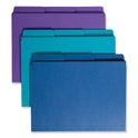 Smead SuperTab Organizer Folder, 1/3-Cut Tabs: Assorted, Letter Size, 0.75" Expansion, Assorted Colors, 3/Pack (11989)