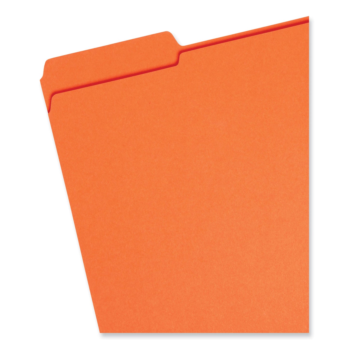 Smead Reinforced Top Tab Colored File Folders, 1/3-Cut Tabs: Assorted, Letter Size, 0.75" Expansion, Assorted Colors, 100/Box (11993)