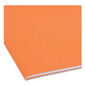 Smead Top Tab Colored Fastener Folders, 0.75" Expansion, 2 Fasteners, Letter Size, Orange Exterior, 50/Box (12540)