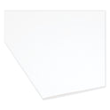 Smead Reinforced Top Tab Colored File Folders, Straight Tabs, Letter Size, 0.75" Expansion, White, 100/Box (12810)