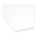 Smead Reinforced Top Tab Colored File Folders, Straight Tabs, Letter Size, 0.75" Expansion, White, 100/Box (12810)