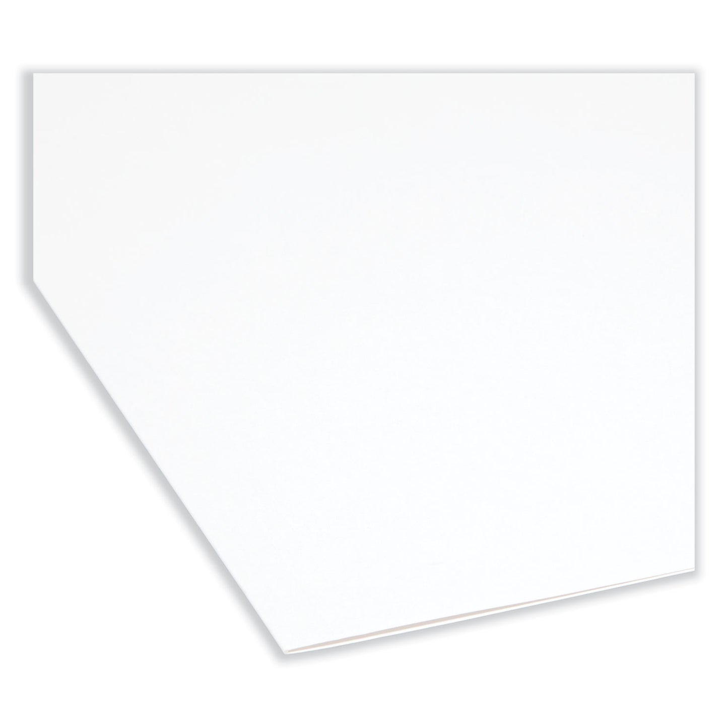 Smead Reinforced Top Tab Colored File Folders, 1/3-Cut Tabs: Assorted, Letter Size, 0.75" Expansion, White, 100/Box (12834)