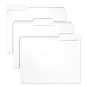 Smead Colored File Folders, 1/3-Cut Tabs: Assorted, Letter Size, 0.75" Expansion, White, 100/Box (12843)