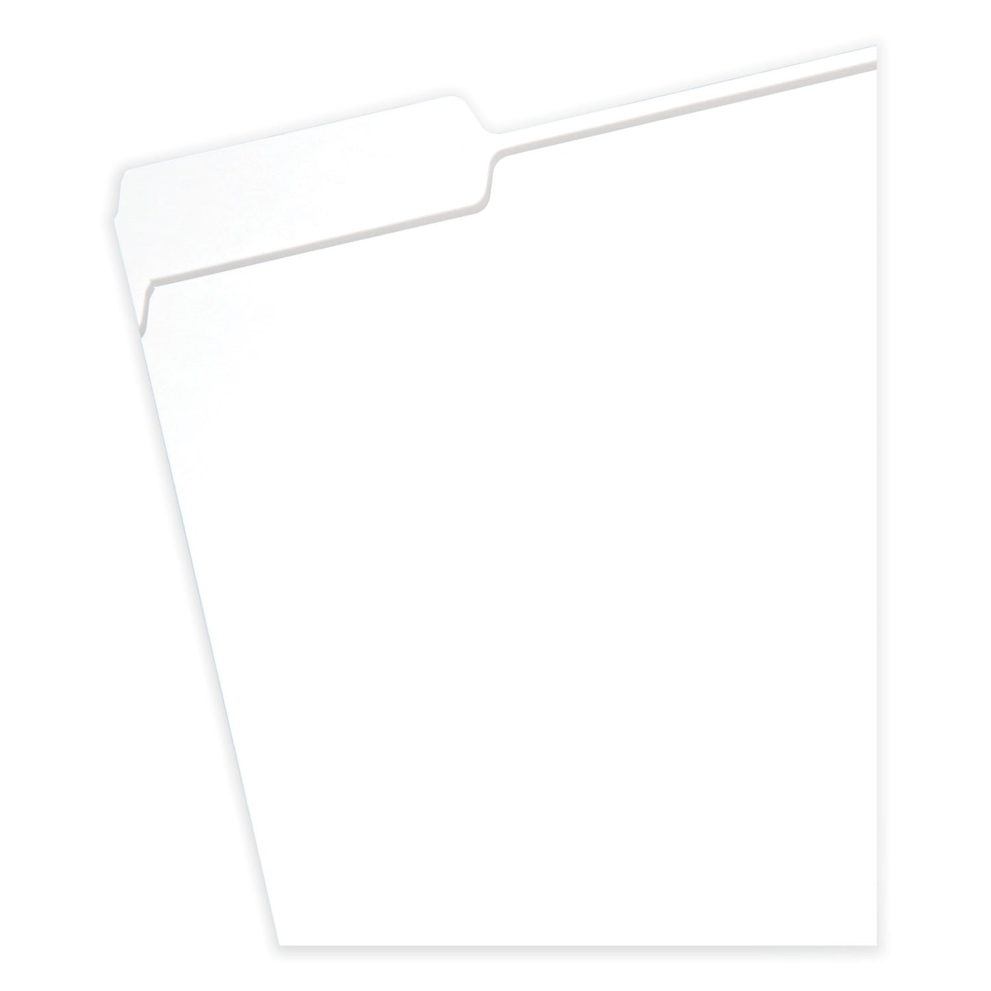 Smead Colored File Folders, 1/3-Cut Tabs: Assorted, Letter Size, 0.75" Expansion, White, 100/Box (12843)