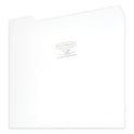 Smead Colored File Folders, 1/3-Cut Tabs: Assorted, Letter Size, 0.75" Expansion, White, 100/Box (12843)