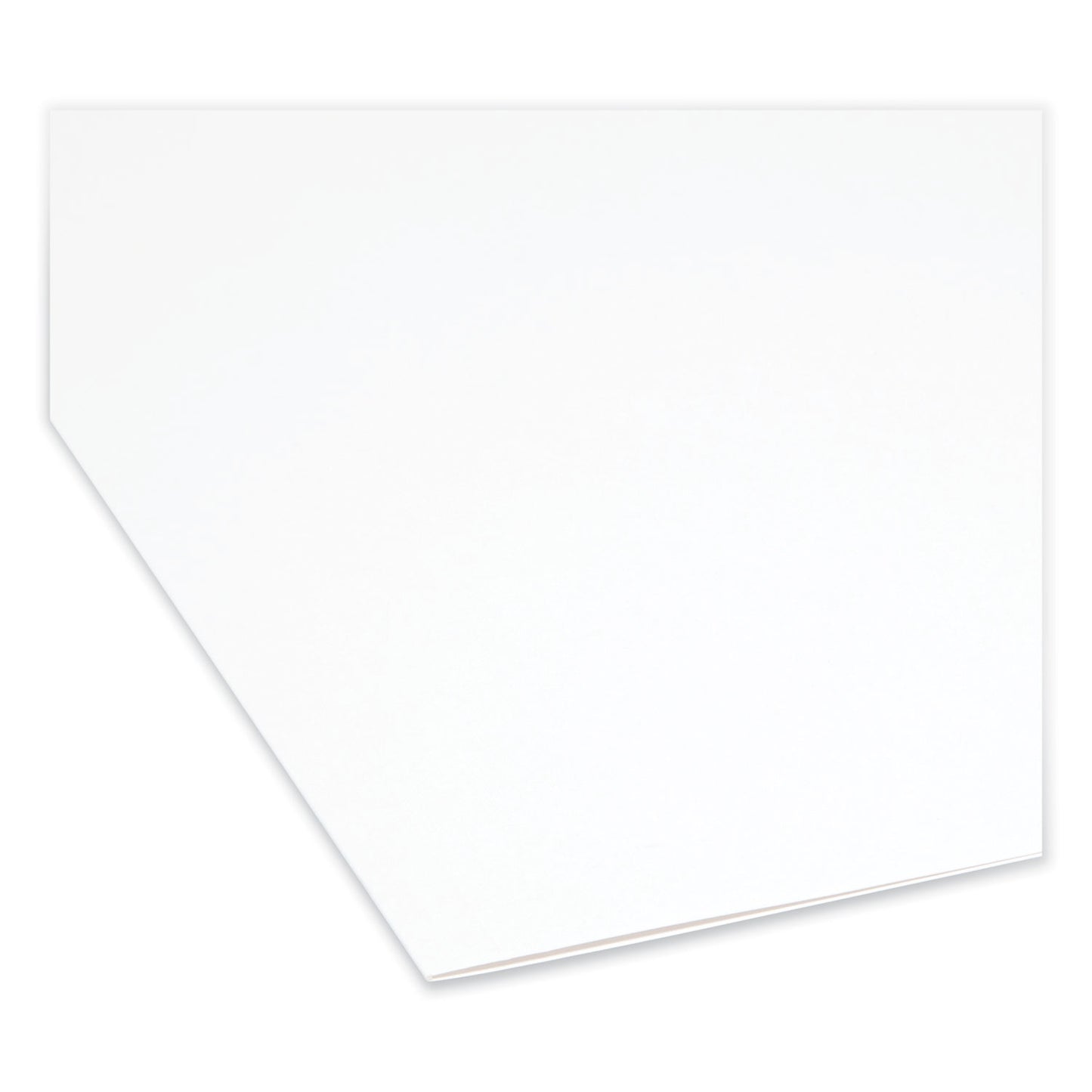 Smead Colored File Folders, 1/3-Cut Tabs: Assorted, Letter Size, 0.75" Expansion, White, 100/Box (12843)