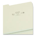 Smead Expanding Recycled Heavy Pressboard Folders, 1/3-Cut Tabs: Assorted, Letter Size, 1" Expansion, Gray-Green, 25/Box (13230)