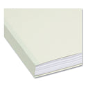 Smead Expanding Recycled Heavy Pressboard Folders, 1/3-Cut Tabs: Assorted, Letter Size, 1" Expansion, Gray-Green, 25/Box (13230)