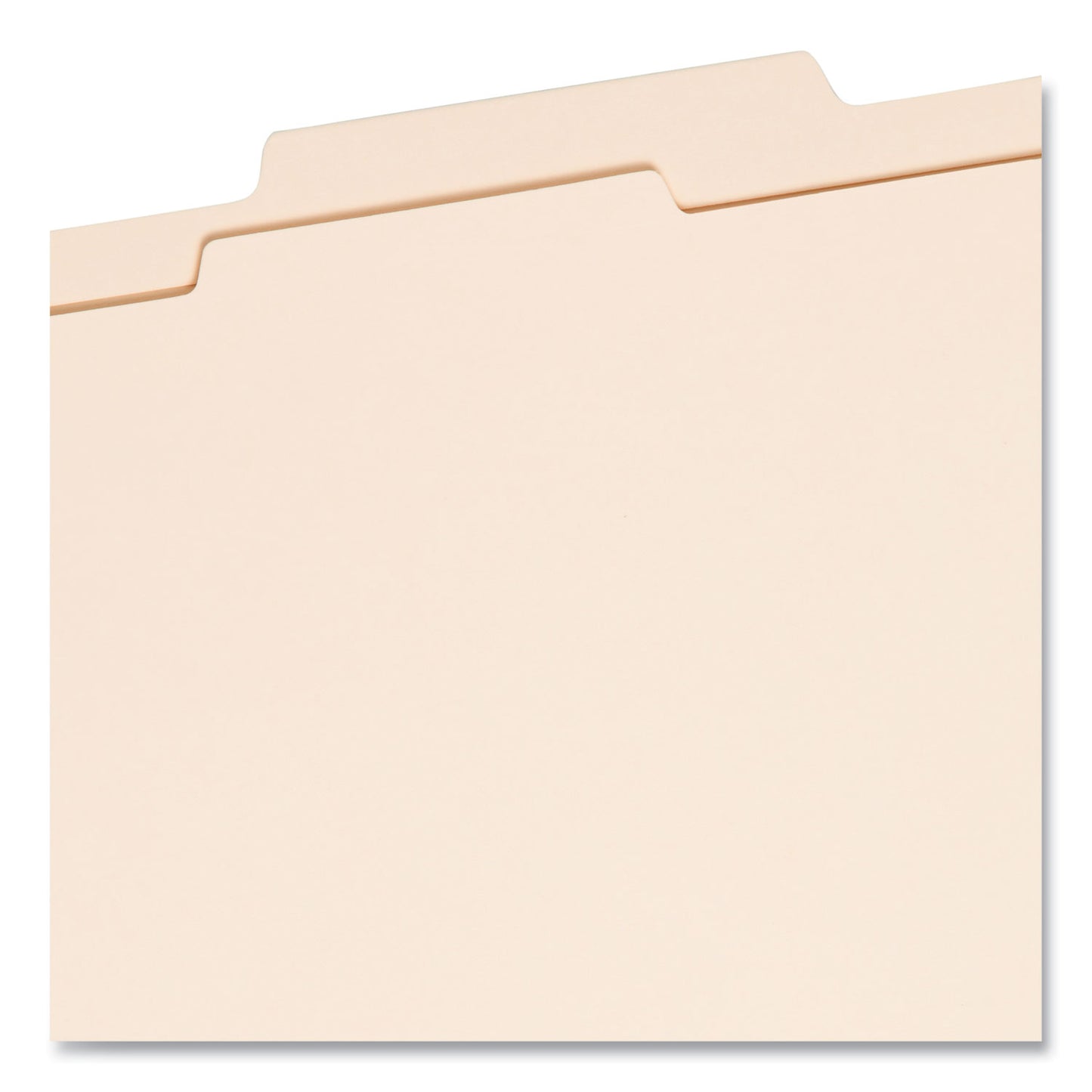 Smead Four-Section Top Tab Classification Folders, 2" Expansion, 1 Divider, 4 Fasteners, Letter Size, Manila, 10/Box (13700)