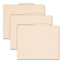Smead Four-Section Top Tab Classification Folders, 2" Expansion, 1 Divider, 4 Fasteners, Letter Size, Manila, 10/Box (13700)