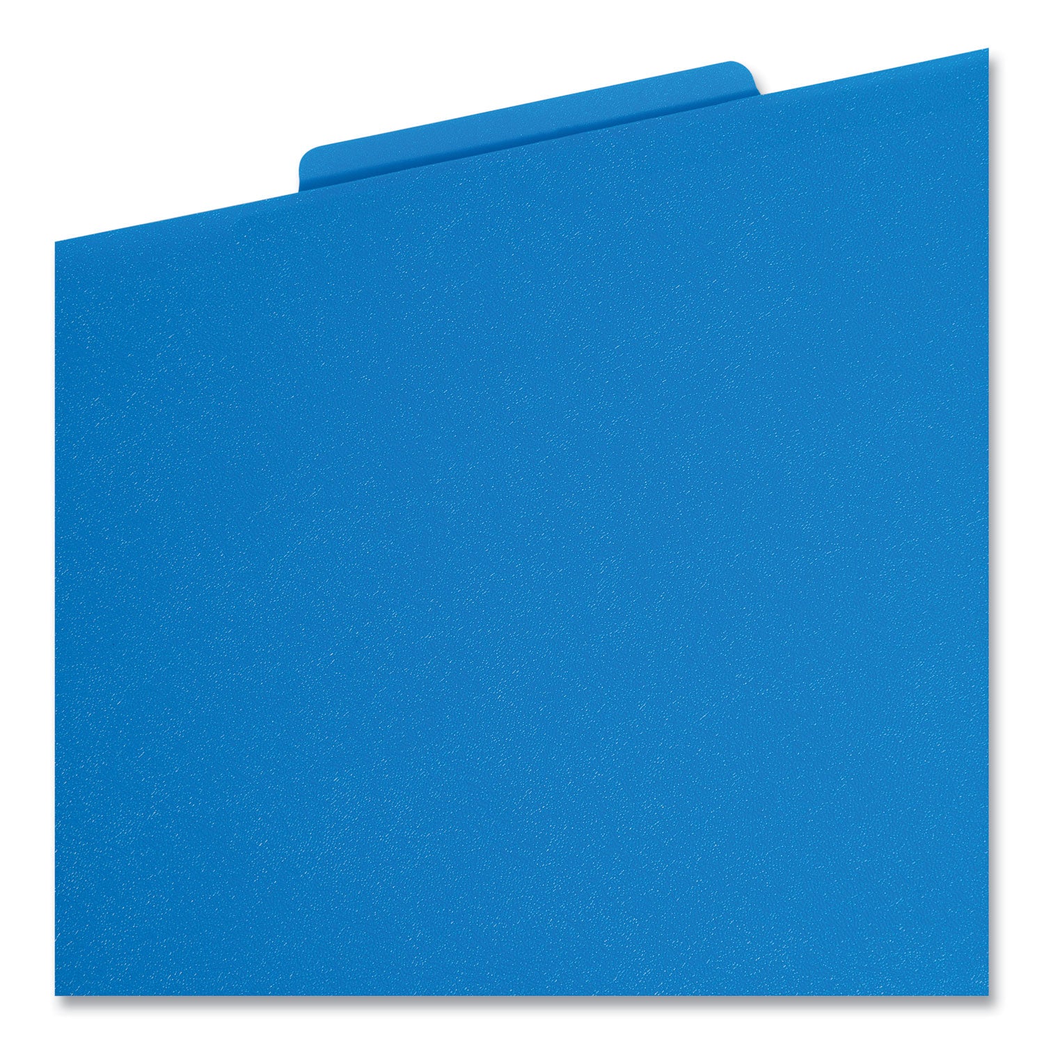 Smead Six-Section Poly Classification Folders, 2" Expansion, 2 Dividers, 6 Fasteners, Letter Size, Blue Exterior, 10/Box (14045)