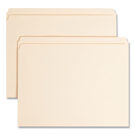 Smead Top Tab Fastener Folders, Straight Tabs, 0.75" Expansion, 1 Fastener, Letter Size, Manila Exterior, 50/Box (14510)