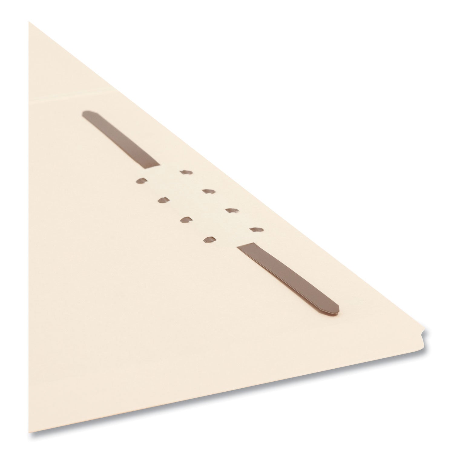 Smead Top Tab Fastener Folders, Straight Tabs, 0.75" Expansion, 1 Fastener, Letter Size, Manila Exterior, 50/Box (14510)