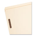 Smead Top Tab Fastener Folders, Straight Tabs, 0.75" Expansion, 2 Fasteners, Letter Size, Manila Exterior, 50/Box (14513)