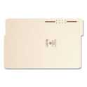 Smead Top Tab Fastener Folders, 1/3-Cut Tabs: Assorted, 0.75" Expansion, 1 Fastener, Letter Size, Manila Exterior, 50/Box (14534)