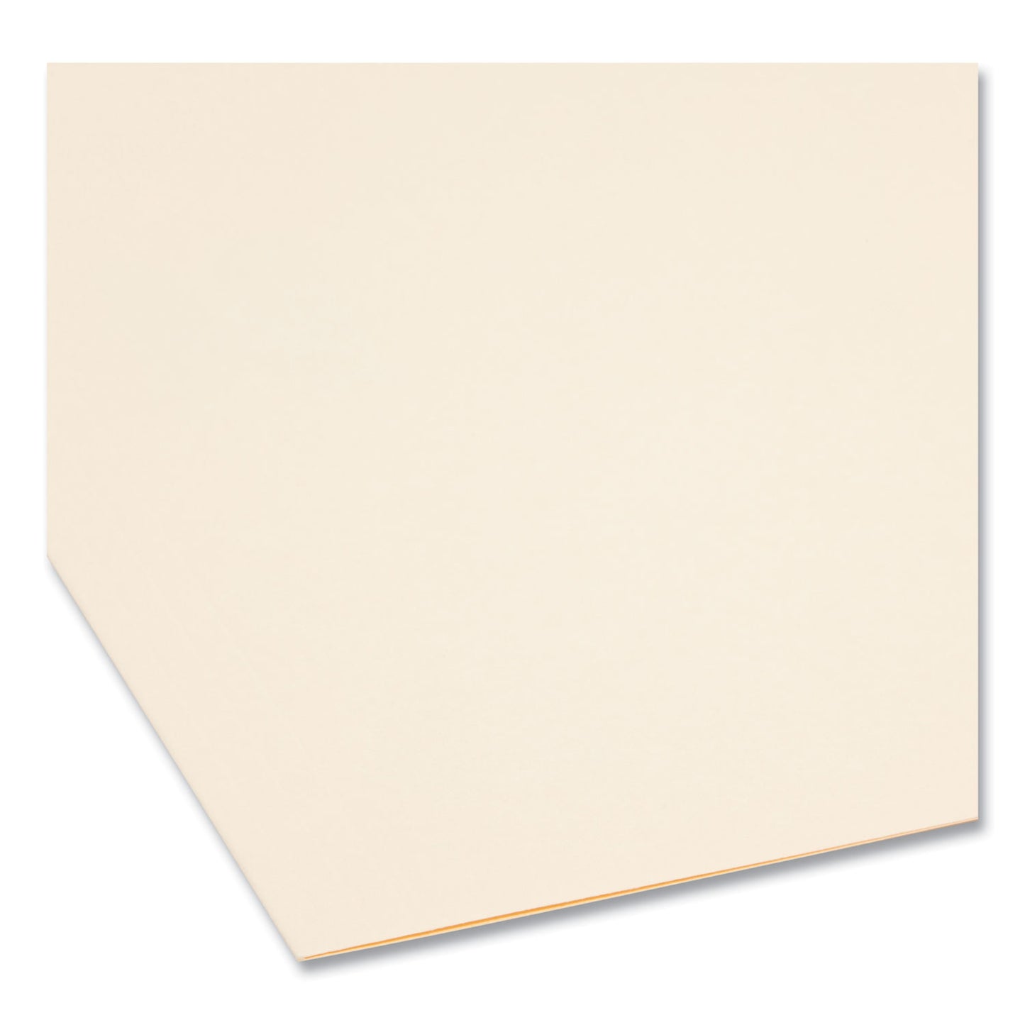 Smead SuperTab Reinforced Guide Height Fastener Folders, 11-pt Manila, 0.75" Expansion, 2 Fasteners, Letter Size, Manila, 50/Box (14535)