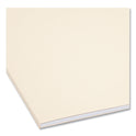 Smead SuperTab Reinforced Guide Height Fastener Folders, 11-pt Manila, 0.75" Expansion, 2 Fasteners, Letter Size, Manila, 50/Box (14535)