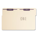 Smead Manila Fastener Folders with SafeSHIELD Coated Fasteners, 0.75" Expansion, 2 Fasteners, Letter Size, Manila Exterior, 50/Box (14555)