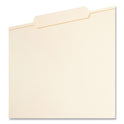 Smead Top Tab Fastener Folders, Guide-Height 2/5-Cut Tabs, 0.75" Expansion, 2 Fasteners, Letter Size, 11-pt Manila, 50/Box (14580)