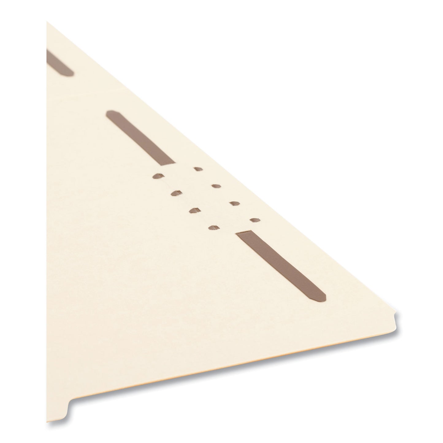 Smead Top Tab Fastener Folders, Guide-Height 2/5-Cut Tabs, 0.75" Expansion, 2 Fasteners, Letter Size, 11-pt Manila, 50/Box (14580)