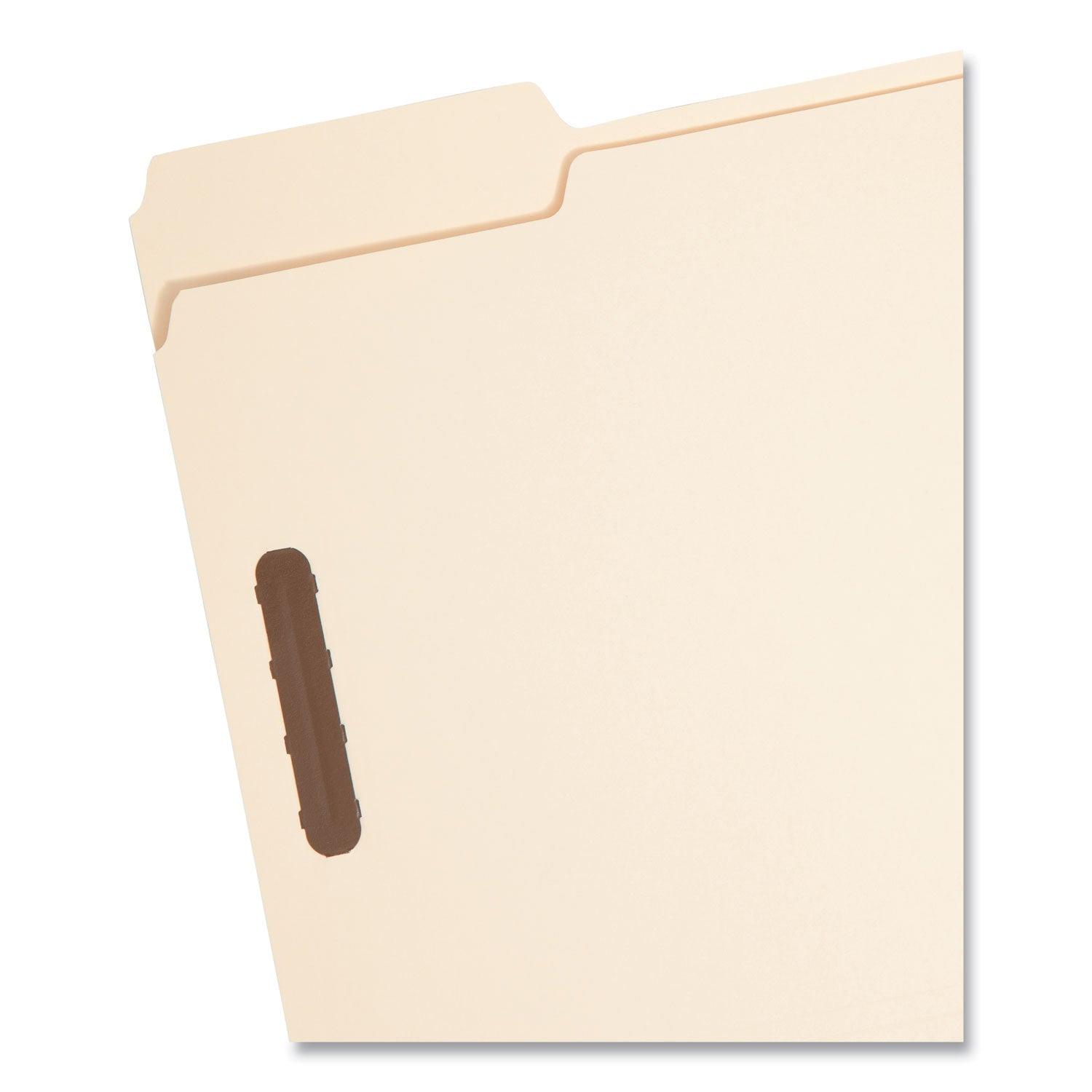 Smead Top Tab Heavyweight Manila Fastener Folders, 0.75" Expansion, 2 Fasteners, Letter Size, Manila Exterior, 50/Box (14600)