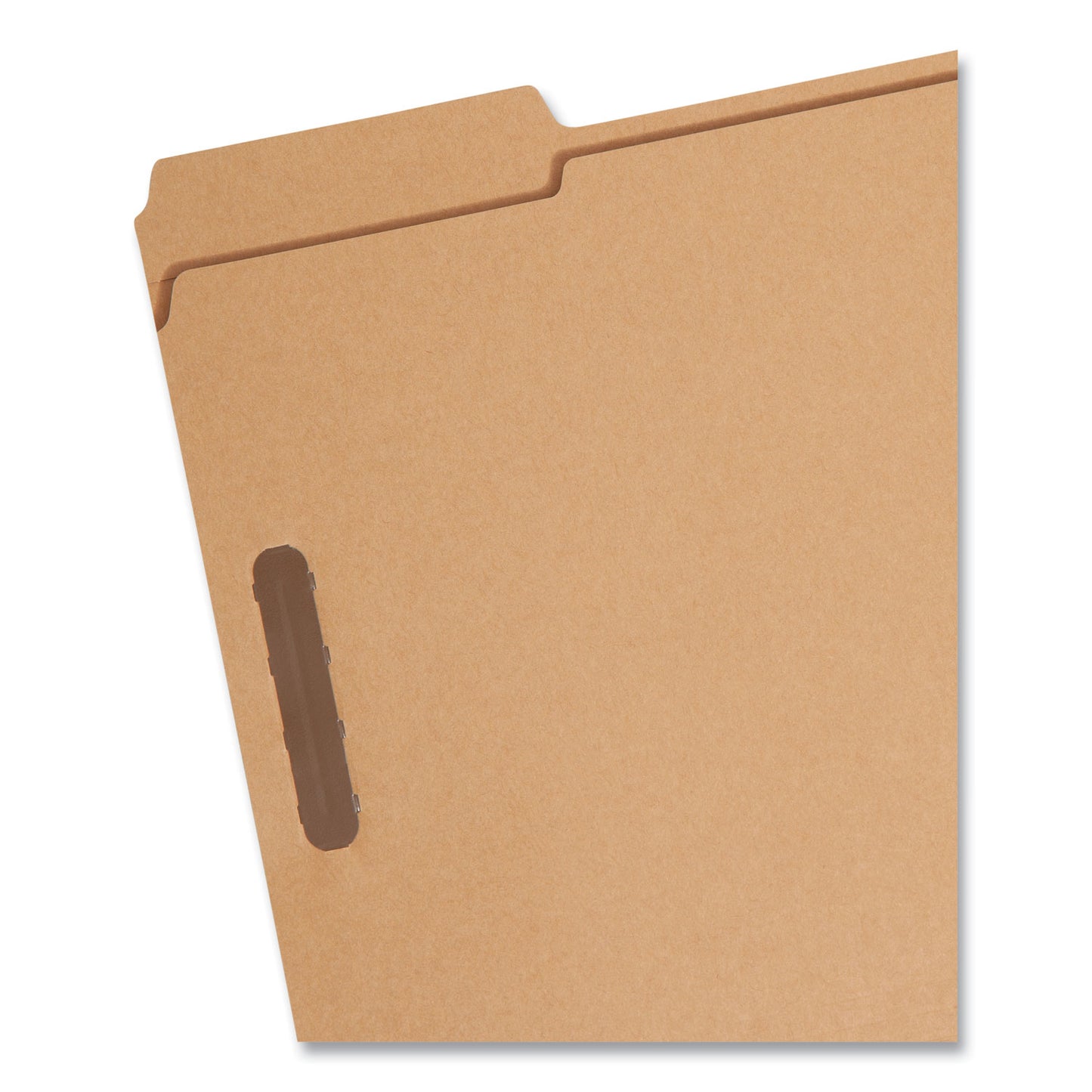 Smead Top Tab Fastener Folders, 1/3-Cut Tabs: Assorted, 0.75" Expansion, 2 Fasteners, Letter Size, Kraft Exterior, 50/Box (14837)