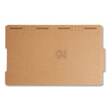 Smead Top Tab Fastener Folders, Guide-Height 2/5-Cut Tabs, 0.75" Expansion, 2 Fasteners, Letter Size, 11-pt Kraft, 50/Box (14880)