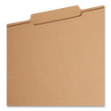 Smead Top Tab Fastener Folders, Guide-Height 2/5-Cut Tabs, 0.75" Expansion, 2 Fasteners, Letter Size, 11-pt Kraft, 50/Box (14880)