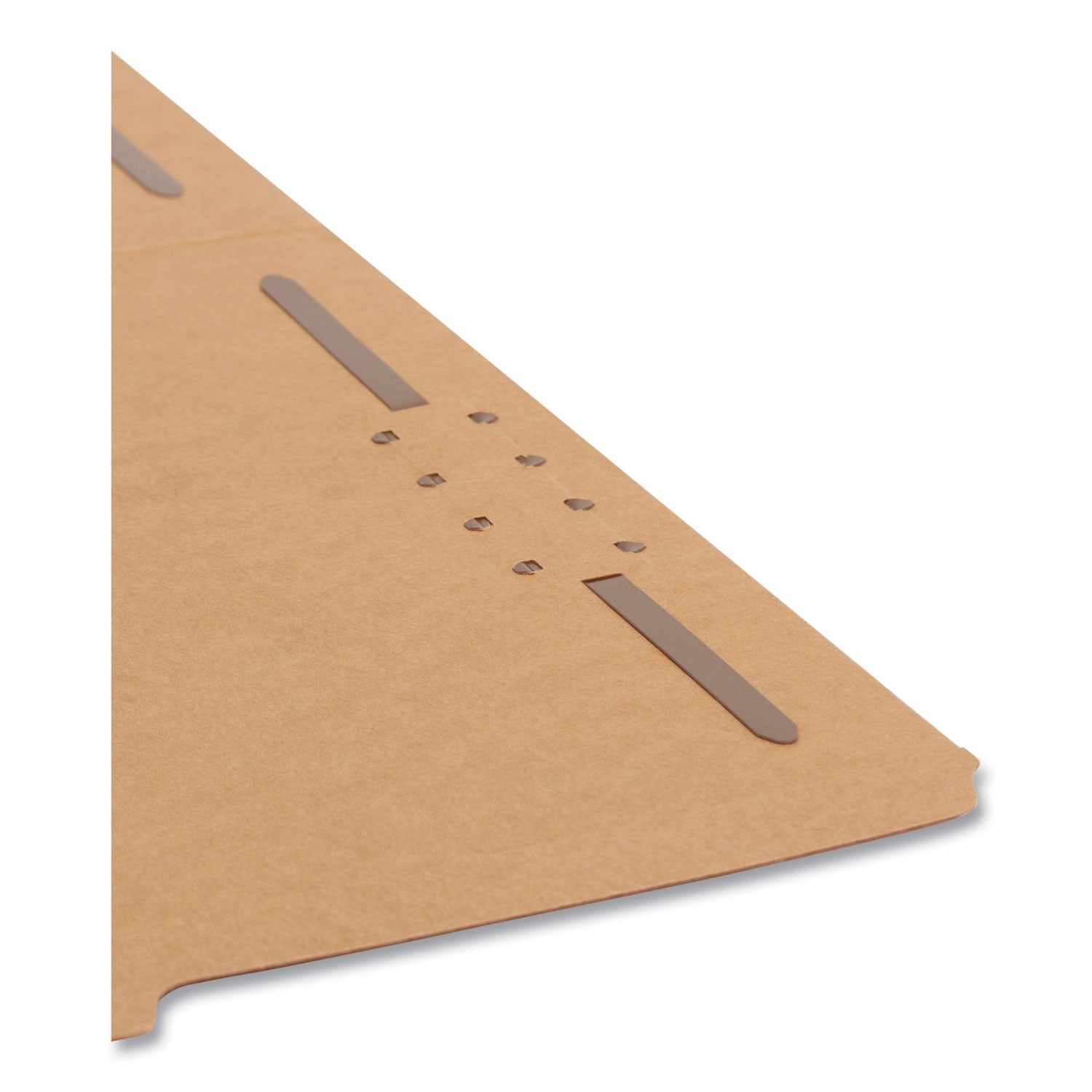 Smead Top Tab Fastener Folders, Guide-Height 2/5-Cut Tabs, 0.75" Expansion, 2 Fasteners, Letter Size, 11-pt Kraft, 50/Box (14880)