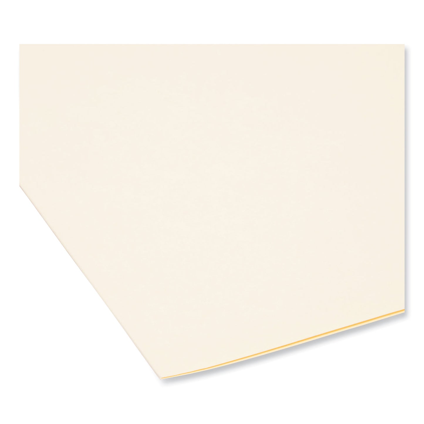 Smead Interior File Folders, 1/3-Cut Tabs: Assorted, Legal Size, 0.75" Expansion, Manila, 100/Box (15230)
