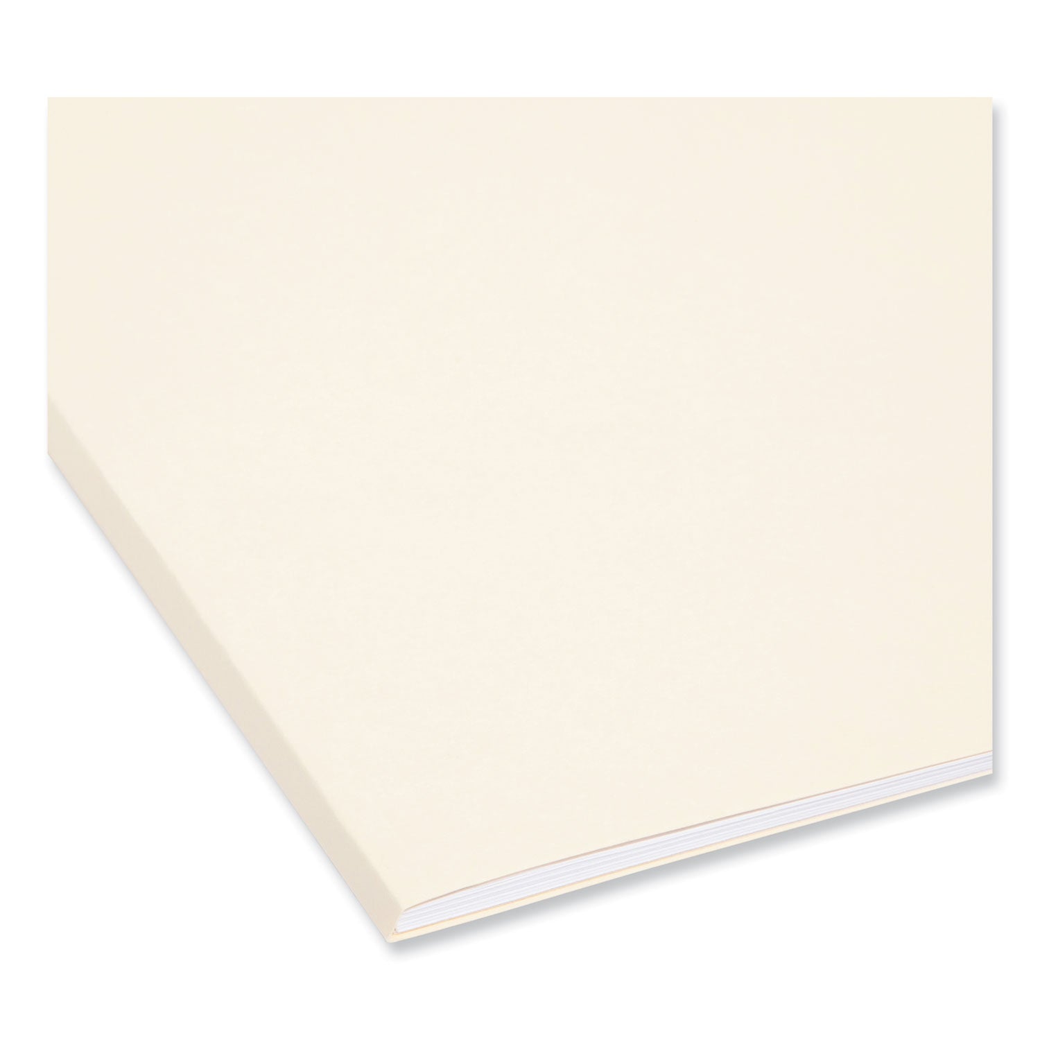 Smead Interior File Folders, 1/3-Cut Tabs: Assorted, Legal Size, 0.75" Expansion, Manila, 100/Box (15230)