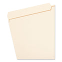Smead Manila File Folders, 1/2-Cut Tabs: Assorted, Legal Size, 0.75" Expansion, Manila, 100/Box (15320)