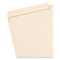 Smead Reinforced Tab Manila File Folders, 1/2-Cut Tabs: Assorted, Legal Size, 0.75" Expansion, 11-pt Manila, 100/Box (15326)
