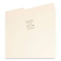 Smead Reinforced Tab Manila File Folders, 1/2-Cut Tabs: Assorted, Legal Size, 0.75" Expansion, 11-pt Manila, 100/Box (15326)