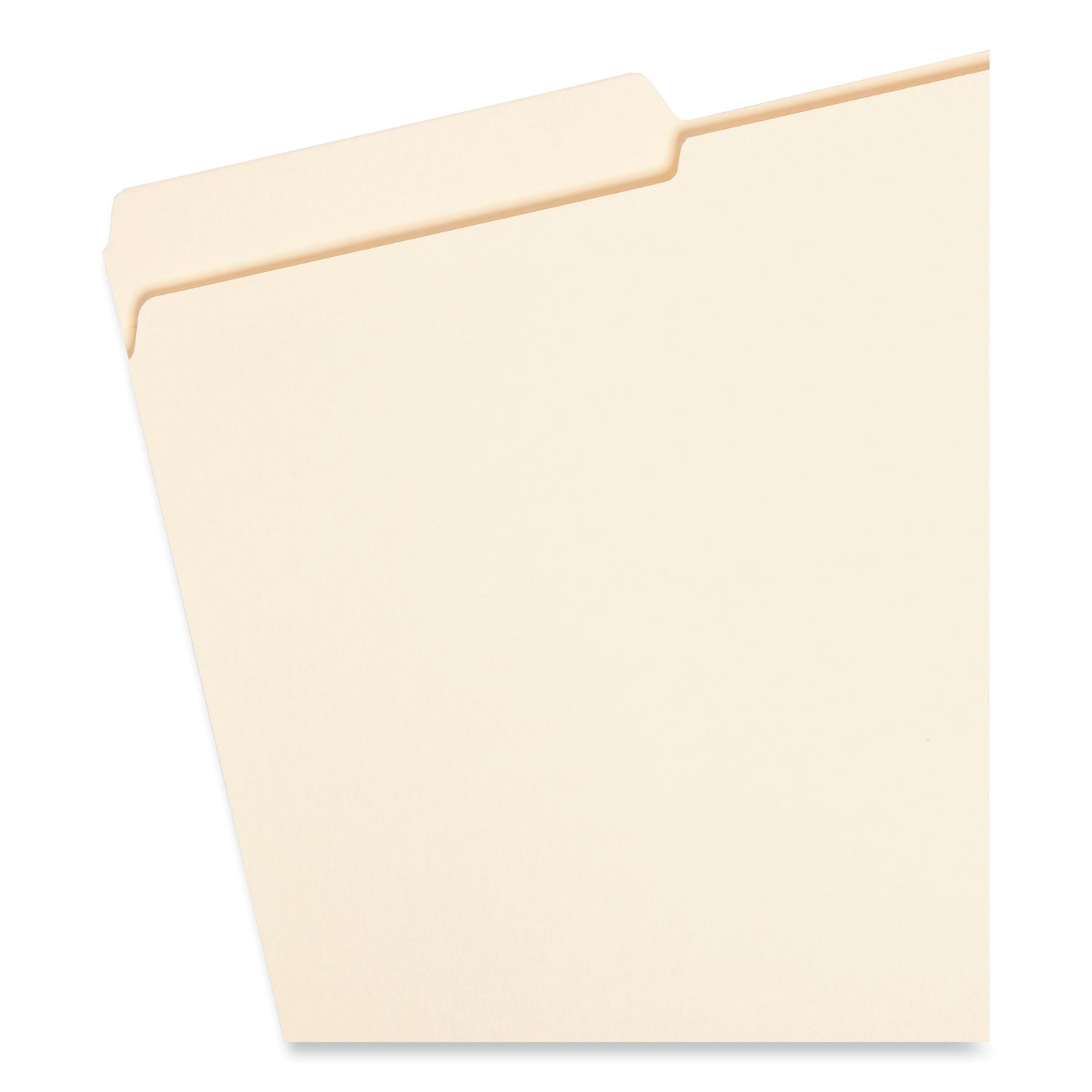 Smead Reinforced Tab Manila File Folders, 1/3-Cut Tabs: Left Position, Legal Size, 0.75" Expansion, 11-pt Manila, 100/Box (15335)