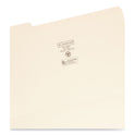 Smead Reinforced Tab Manila File Folders, 1/3-Cut Tabs: Left Position, Legal Size, 0.75" Expansion, 11-pt Manila, 100/Box (15335)