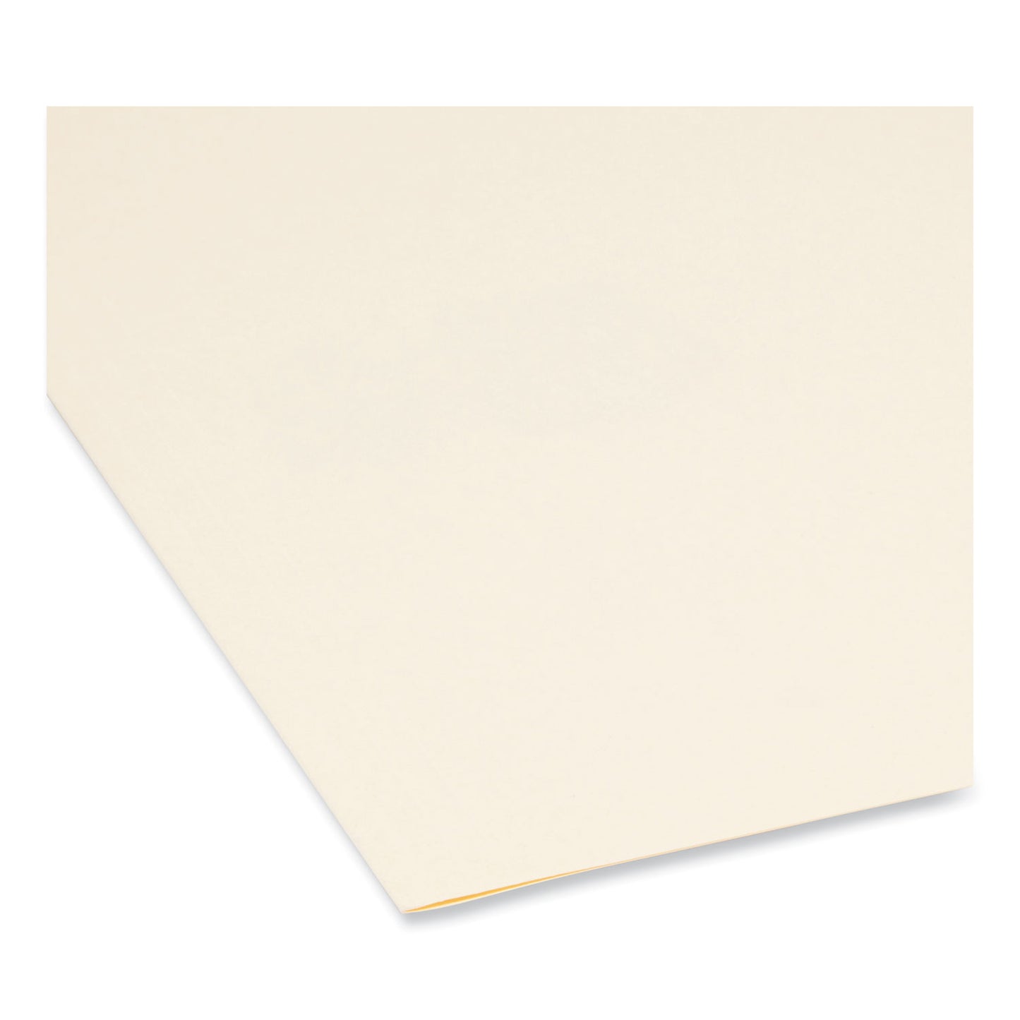 Smead Reinforced Tab Manila File Folders, 1/3-Cut Tabs: Center Position, Legal Size, 0.75" Expansion, 11-pt Manila, 100/Box (15336)