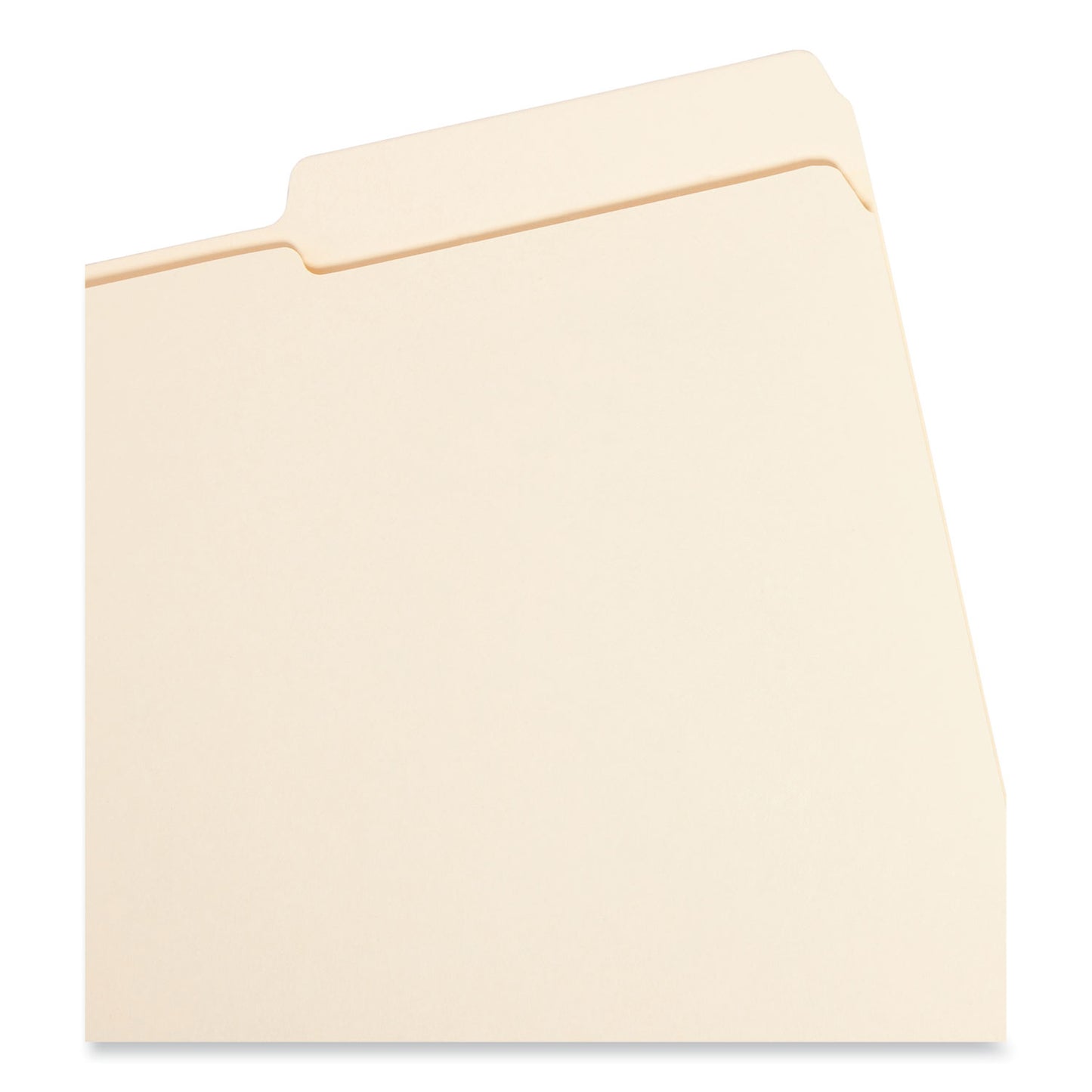 Smead Reinforced Tab Manila File Folders, 1/3-Cut Tabs: Right Position, Legal Size, 0.75" Expansion, 11-pt Manila, 100/Box (15337)