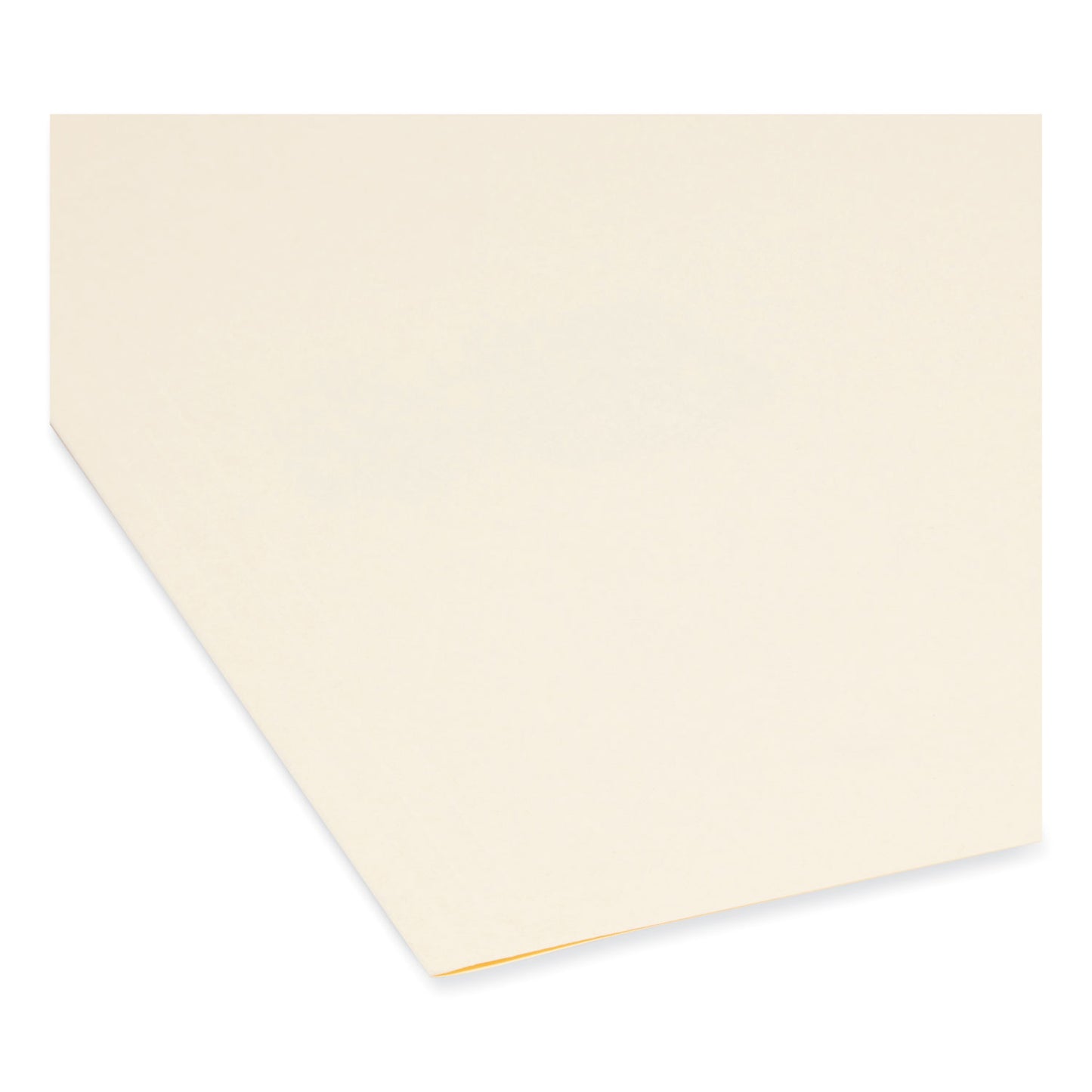 Smead Manila Guide Height Systems File Folders, 2/5-Cut Tabs: Right of Center, Legal Size, 0.75" Expansion, Manila, 100/Box (15385)
