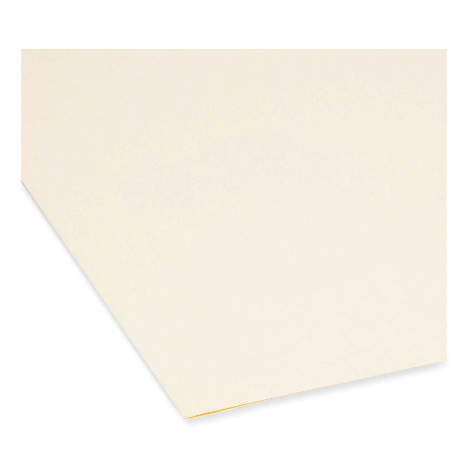 Smead Manila Guide Height Systems File Folders, 2/5-Cut Tabs: Right of Center, Legal Size, 0.75" Expansion, Manila, 100/Box (15385)