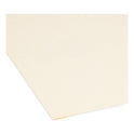 Smead Reinforced Guide Height File Folders, 2/5-Cut Tabs: Right Position, Legal Size, 0.75" Expansion, Manila, 100/Box (15386)