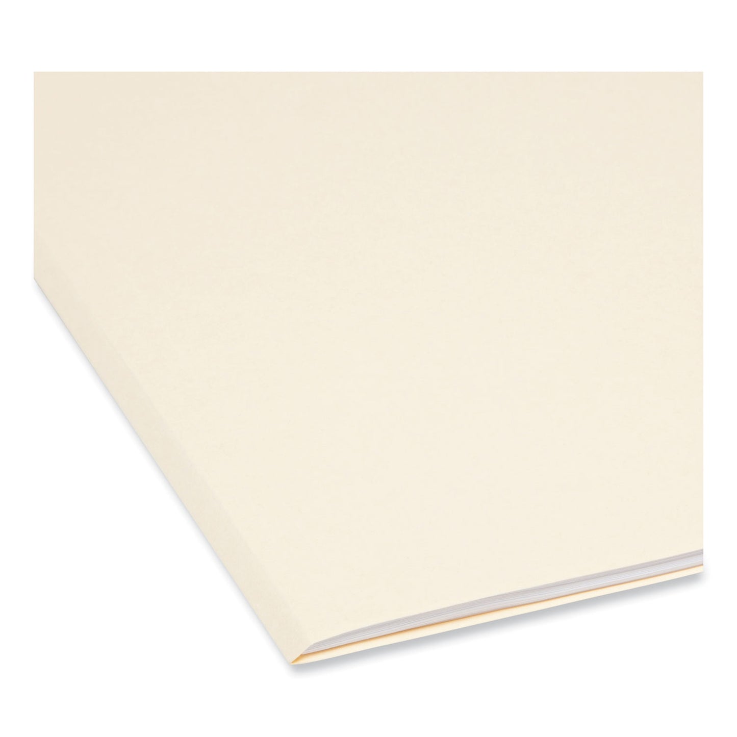 Smead Reinforced Tab Manila File Folders, 1/3-Cut Tabs: Assorted, Legal Size, 0.75" Expansion, 14-pt Manila, 100/Box (15434)